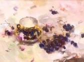 FEDORENKO Viktoria Tea Cup And Cherries FEDORENKO Viktoria Tea Cup And Cherries