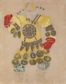 FEDOROVSKI Fedor F. Tsar Dodon, Costume Design For The N. Rimsky- Korsakov Opera The Golden Cockerel FEDOROVSKI Fedor F. Tsar Dodon, Costume Design For The N. Rimsky- Korsakov Opera The Golden Cockerel