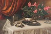 FELLNER C. Still Life With Continental China FELLNER C. Still Life With Continental China