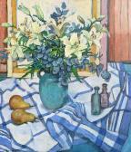 Fennell Lesley Blue Table Cloth Fennell Lesley Blue Table Cloth