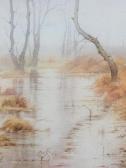 FENTON P River Scene FENTON P River Scene
