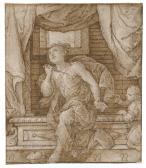 FENZONI Ferrau The Death Of Lucretia FENZONI Ferrau The Death Of Lucretia