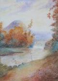 FERGUSON John Landscape With Waterfall FERGUSON John Landscape With Waterfall
