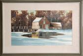 FERIOLA James Philip Mill In Winter FERIOLA James Philip Mill In Winter