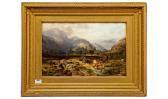 FERRIER James Royal Scottish Academy,
Scottish Landscape,
Highland Cattle. FERRIER James Royal Scottish Academy,
Scottish Landscape,
Highland Cattle.