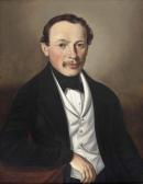 FERSTLER Heinrich "halbporträt Eines Sitzenden Jungen Herrn Mit Weißer Weste" FERSTLER Heinrich "halbporträt Eines Sitzenden Jungen Herrn Mit Weißer Weste"