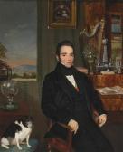FERTBAUER Leopold The Viennese Dancing Master Franz Rabensteiner Edler Von Rothmann The Elder In His Drawing Room FERTBAUER Leopold The Viennese Dancing Master Franz Rabensteiner Edler Von Rothmann The Elder In His Drawing Room