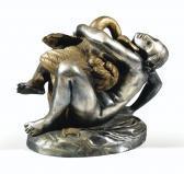 FEUCHERE Jean Jacques Group Of Leda And The Swan FEUCHERE Jean Jacques Group Of Leda And The Swan
