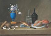 FEYERABEND Johann Rudolf Nature Morte Aux Dominos FEYERABEND Johann Rudolf Nature Morte Aux Dominos
