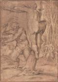 FIALETTI Odoardo Satyr Tying Up An Abducted Nymph FIALETTI Odoardo Satyr Tying Up An Abducted Nymph