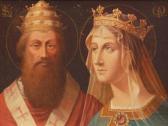 FIDELI F Sainte Elisabeth De Hongrie Et Saint Grégoire Le Grand FIDELI F Sainte Elisabeth De Hongrie Et Saint Grégoire Le Grand