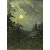 FIELD Edward Loyal Moonlight Over Trees FIELD Edward Loyal Moonlight Over Trees