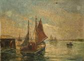 FILNAERT G Harbor Scene FILNAERT G Harbor Scene