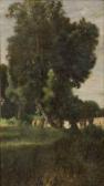 FILOSA Giovanni Battista Paesaggio Boschivo Con Lago FILOSA Giovanni Battista Paesaggio Boschivo Con Lago