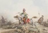 FINART Noel-Dieudonne A Turkish Cavalry Charge FINART Noel-Dieudonne A Turkish Cavalry Charge