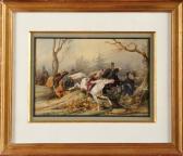 FINART Noel-Dieudonne «la Charge Des Cosaques» FINART Noel-Dieudonne «la Charge Des Cosaques»