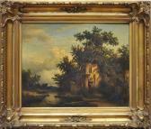 FIRMENICH Joseph Klosterruine An Einem Flusslauf FIRMENICH Joseph Klosterruine An Einem Flusslauf
