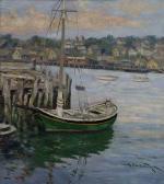 FISHER Hugo Melville Fishing Boat At Dock FISHER Hugo Melville Fishing Boat At Dock