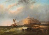 FJODOROVITSCH VON SCHULMANN WLADIMIR Seestück Mit Einer Festungsanlage An Der Steilküste Sea Peace With A Fortress FJODOROVITSCH VON SCHULMANN WLADIMIR Seestück Mit Einer Festungsanlage An Der Steilküste Sea Peace With A Fortress