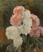 FLANDRIN J. Still Life In Pink And White FLANDRIN J. Still Life In Pink And White