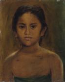 FLEISCHER Max Portrait Of An Indonesian Girl FLEISCHER Max Portrait Of An Indonesian Girl
