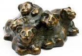 FLEISCHER Michael Five Lion Cubs FLEISCHER Michael Five Lion Cubs