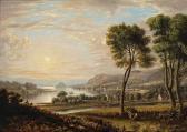 FLEMING John B. A View Of Dumbarton, Scotland Across The Water FLEMING John B. A View Of Dumbarton, Scotland Across The Water