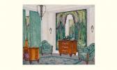 FOLLOT Paul Pavillon "pomone". Boudoir De Paul Follot, Circa 1925 FOLLOT Paul Pavillon "pomone". Boudoir De Paul Follot, Circa 1925