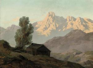 Antonio Fontanesi - Mount Urirostock, Switzerland