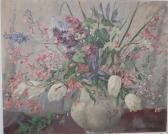 FORDHAMS EM Still Life With Flowers In A Vase FORDHAMS EM Still Life With Flowers In A Vase
