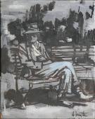 FORSYTHE A Man On Park Bench FORSYTHE A Man On Park Bench