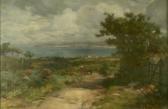 FORTESCUE William Banks Cart On A Coastal Path FORTESCUE William Banks Cart On A Coastal Path