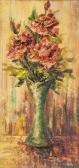 Fortin Imelda High Relief Of Flowers In Vase Fortin Imelda High Relief Of Flowers In Vase
