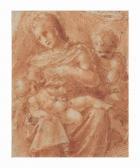 FOSCHI Pier Francesco The Madonna And Child With The Infant Saint John The Baptist FOSCHI Pier Francesco The Madonna And Child With The Infant Saint John The Baptist
