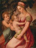 FOSCHI Pier Francesco The Madonna And Child With The Infant Baptist FOSCHI Pier Francesco The Madonna And Child With The Infant Baptist