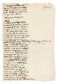 Foscolo Ugo Un Foglio Manoscritto Autografo Foscolo Ugo Un Foglio Manoscritto Autografo