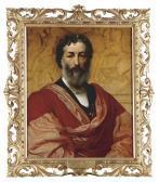 FOSSI PAOLO Portrait Of Lord Frederic Leighton FOSSI PAOLO Portrait Of Lord Frederic Leighton
