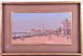 FOSTER Richard British A Venice Landscape FOSTER Richard British A Venice Landscape