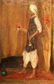 FOSTER Viola Interior Scene With Figure FOSTER Viola Interior Scene With Figure