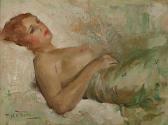 FOSTER William Frederick Reclining Nude FOSTER William Frederick Reclining Nude
