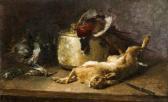 FOUACE Guillaume Romain Nature Morte Au Lièvre, Faisan Et Bécasse FOUACE Guillaume Romain Nature Morte Au Lièvre, Faisan Et Bécasse