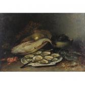 FOUACE Guillaume Romain Property From A Private Collection, New York
Still Life With Oysters, Salmon And Shrimp FOUACE Guillaume Romain Property From A Private Collection, New York
Still Life With Oysters, Salmon And Shrimp