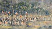 FOUCHER Fete Nationale Celebrations, Jardin Des Tuileries FOUCHER Fete Nationale Celebrations, Jardin Des Tuileries
