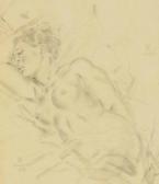 FOUJITA Tsuguharu Nu Allongé FOUJITA Tsuguharu Nu Allongé