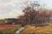 FOX Henry Charles Hunt Approaching Woodland FOX Henry Charles Hunt Approaching Woodland