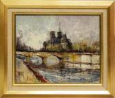 FRANC Francois Notre Dame La Seine Paris FRANC Francois Notre Dame La Seine Paris