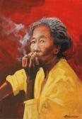 FRANCIS John Jesse Women Smoking FRANCIS John Jesse Women Smoking