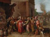 FRANCKEN Frans II Croesus Showing Solon His Riches FRANCKEN Frans II Croesus Showing Solon His Riches