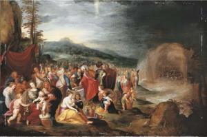 Hiëronymus Iii Francken - The Israelites After The Crossing Of The Red Sea