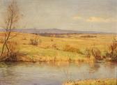 FRANKE Hanny, Joh. Emil Vortaunusland Im Vorfrühling FRANKE Hanny, Joh. Emil Vortaunusland Im Vorfrühling